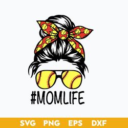mom life svg, mom messy bun svg, mother's day svg, png dxf eps digital file