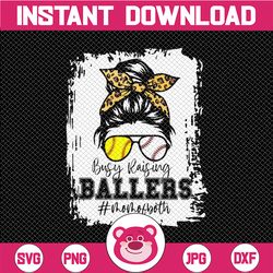 leopard busy raising ballers png, softball baseball bleached png, mom busy raising ballers png, baseball, bandana, softb