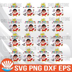 family of birthday boy with ryan's world svg, ryan's world  birthday svg, svg, png, dxf, instant download