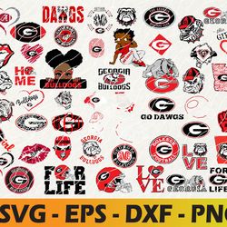 georgia bulldogs football team svg, georgia bulldogs svg, n c a a svg, logo bundle instant download