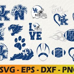 kentucky wildcats football team svg, kentucky wildcats svg, n c a a svg, logo bundle instant download