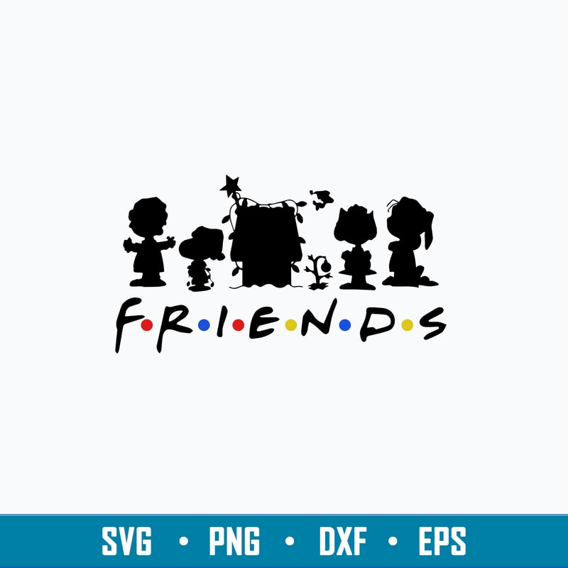 Peanuts Friends SVG, Charlie Brown And Peanuts Svg, Snoopy Svg, Png Dxf Eps File.jpg