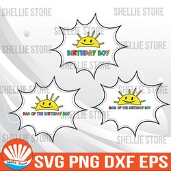 family of the birthday boy svg, ryan's world svg, cricut, svg files, file for cricut, for silhouette, cut file, dxf, png