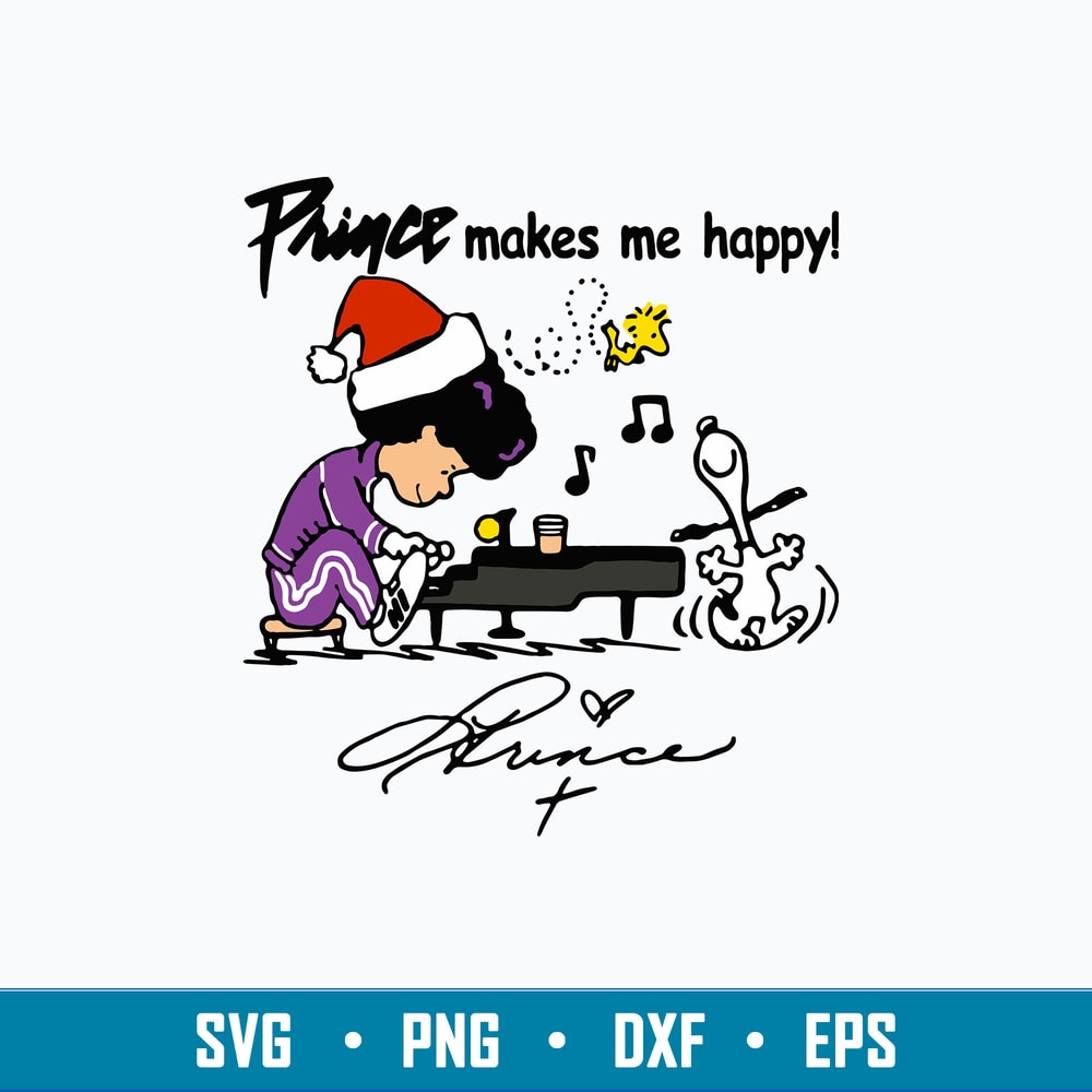 Prince Makes Me Happy Snoopy Svg, Snoopy Christmas Svg, Png Dxf Eps File.jpg