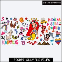 manana sera bonito bundle - karol g mana sera bonito png - manana sera bonito digital download - karol g album digit