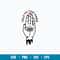 Talk To The Hand Occult Doodle Gothic Sigil Svg, Png Dxf Eps File.jpg