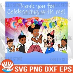 party favor bag stickers, kids birthday party favor stickers, printable thank you, printable party favor tags, png, pdf