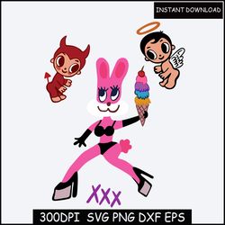 bunny png, digital download, png, jpeg, svg, dxf, eps, easter bunny clipart, easter day, rabbit ears, bunny ears, pa