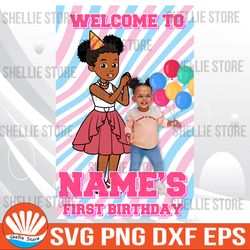 gracie's corner birthday welcome, gracie's corner svg, gracie's corner invitation, gracie's corner party, birthday svg
