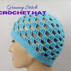 Handmade Baby Granny Stitch Hat