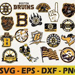 boston bruins logo, bundle logo, svg, png, eps, dxf