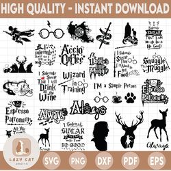 harry potter svg, png, dxf, harry potter svg, png, dxf, harry potter digital,harry potter bundle svg,png,dxf,harry potte