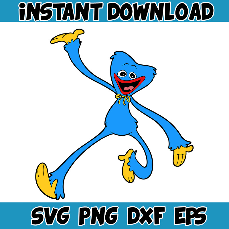 Gaming Svg, Huggy Wuggy svg, Kissy Missy fnf Poppy Playtime svg, Huggy Wuggy PNG Poppy, Poppy Playtime svg (21).jpg
