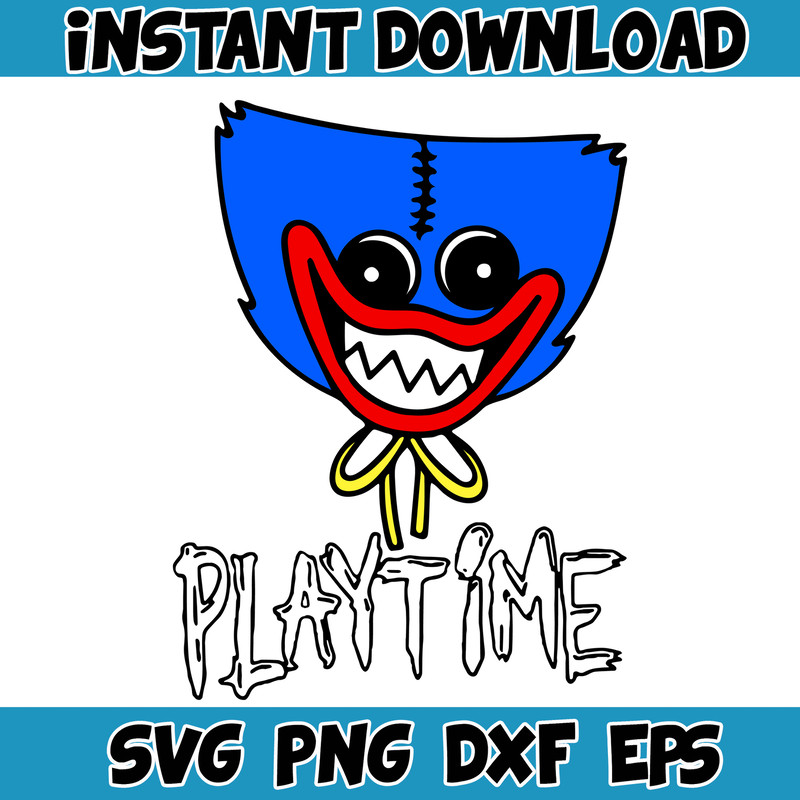 Gaming Svg, Huggy Wuggy svg, Kissy Missy fnf Poppy Playtime svg, Huggy Wuggy PNG Poppy, Poppy Playtime svg (26).jpg