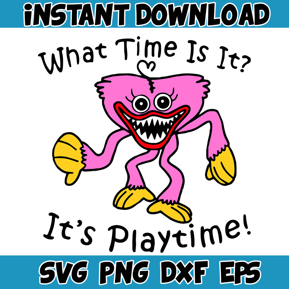 Gaming Svg, Huggy Wuggy svg, Kissy Missy fnf Poppy Playtime svg, Huggy Wuggy PNG Poppy, Poppy Playtime svg (31).jpg