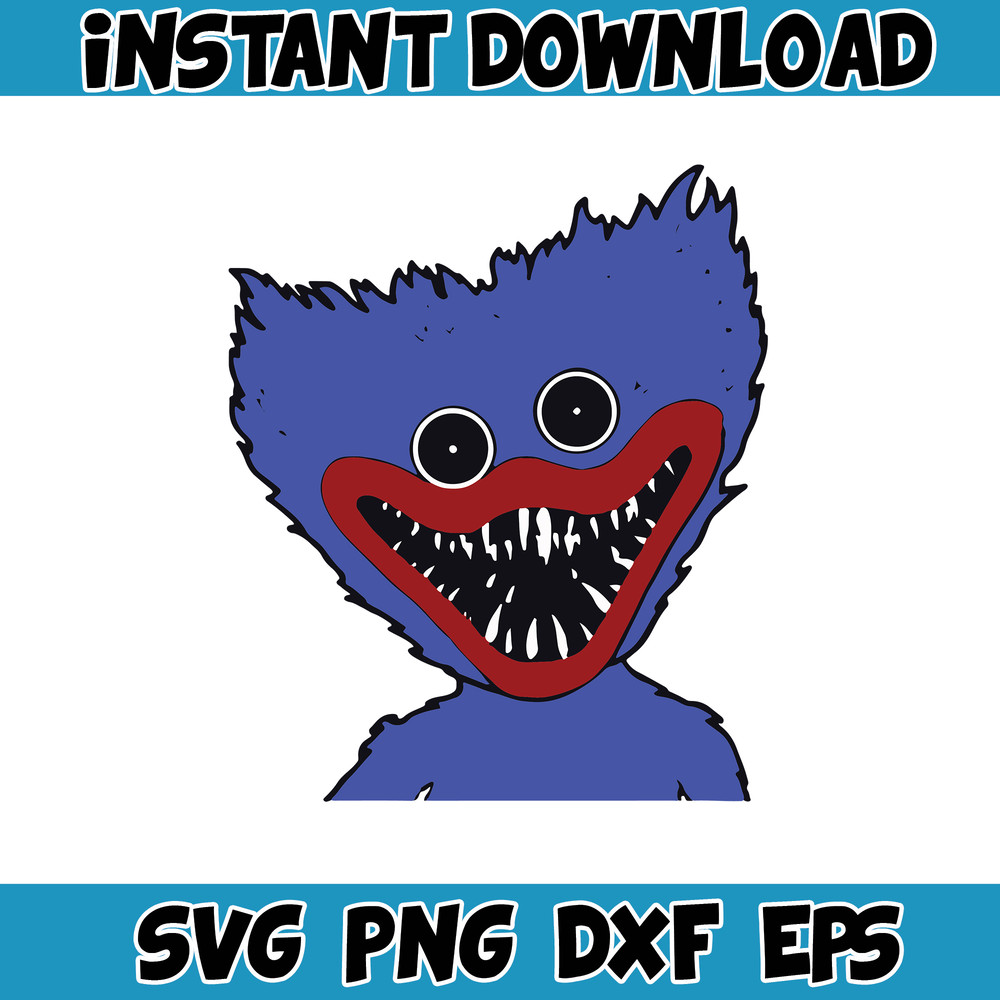 Gaming Svg, Huggy Wuggy svg, Kissy Missy fnf Poppy Playtime svg, Huggy Wuggy PNG Poppy, Poppy Playtime svg (39).jpg