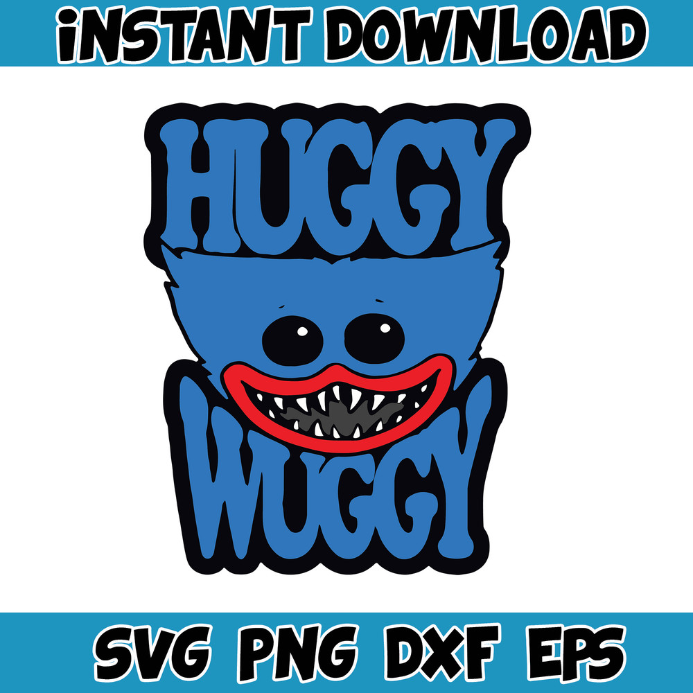 Gaming Svg, Huggy Wuggy svg, Kissy Missy fnf Poppy Playtime svg, Huggy Wuggy PNG Poppy, Poppy Playtime svg (40).jpg
