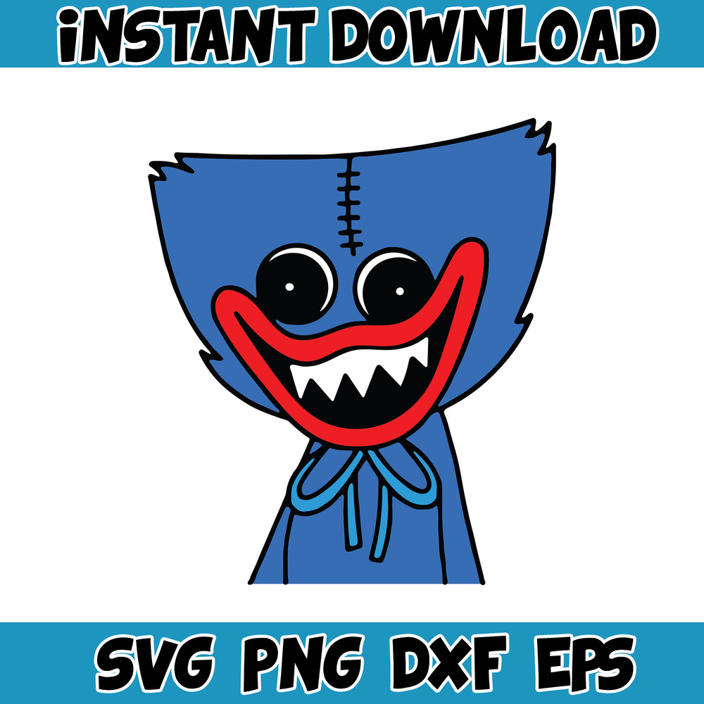 Gaming Svg, Huggy Wuggy svg, Kissy Missy fnf Poppy Playtime svg, Huggy Wuggy PNG Poppy, Poppy Playtime svg (46).jpg