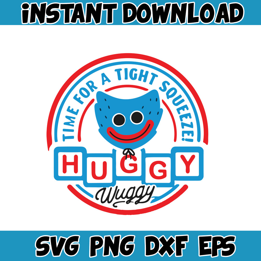 Gaming Svg, Huggy Wuggy svg, Kissy Missy fnf Poppy Playtime svg, Huggy Wuggy PNG Poppy, Poppy Playtime svg (48).jpg