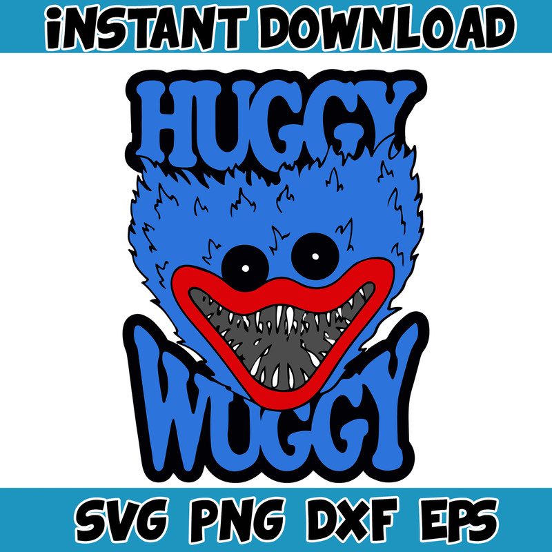 Gaming Svg, Huggy Wuggy svg, Kissy Missy fnf Poppy Playtime svg, Huggy Wuggy PNG Poppy, Poppy Playtime svg (6).jpg
