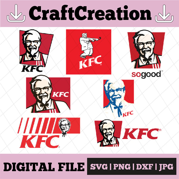 Kentucky Fried Chicken Logo Bundle Svg KFC Svg Fastfood Sv Inspire kentucky-fried-chicken-logo-bundle-svg-kfc-svg-fastfood-sv-inspire
