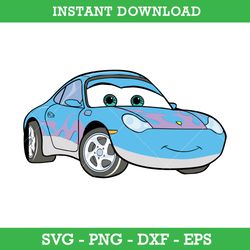 Sally Carrera Cars Svg, Lightning McQueen Svg, Disney Cars Svg, Png Dxf Eps Instant Download