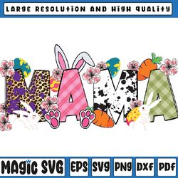 Easter Mama Png Sublimation Design Download,Easter Day png, Easter png, Easter bunny, Digital Download