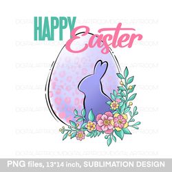 Happy Easter Sublimation design Art print