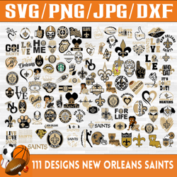 111 New Orleans Saints Logo - New Orleans Saints Svg - New Orleans Saints Symbol - Saints Emblem - Saints Football Logo