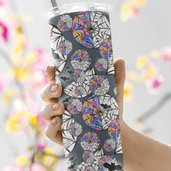 wednesday tumbler premium skinny tumbler wrap 20 ounce tumbler wrap png clipart image seamless image