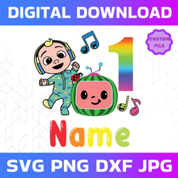 personalized family birthday png, cocomelon png, cocomelon birthday png watermelon, cocomelon custom file cocomelon