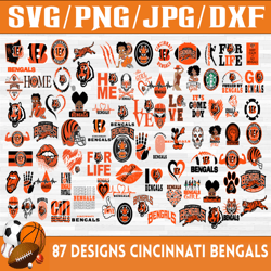 87 Cincinnati Bengals Svg - Cincinnati Bengals Logo Png - Cincinnati Bengals Png - Logo Bengals - Bengals Tiger Logo