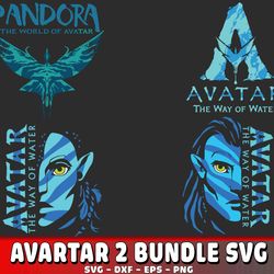avartar 2 bundle svg, cricut , digital downdload
