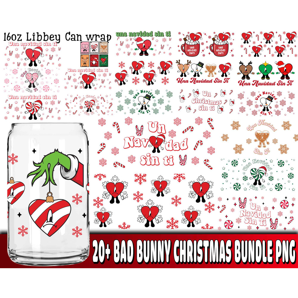20+file bad bunny christmas bundle PNG.jpg