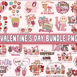 valentine's day bundle png , coffee valentine's day png, valentines day sublimation  , cricut , digital downdload