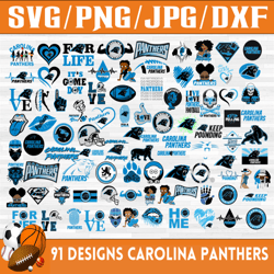 91 Carolina Panthers Svg - Carolina Panthers Logo Png - Carolina Panthers Png - Carolina Panthers Symbol-cool Panthers L