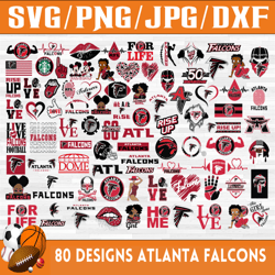 80 Atlanta Falcons Svg - Atlanta Falcons Logo Png - Atlanta Falcons Clipart - Atlanta Falcons Symbol - Falcons Logo S