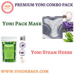 yoni steam herbs organic blend of natural herbs & yoni pack mask combo (only for us customers)