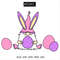 Easter Bunny Gnome with eggs in pink color.jpg