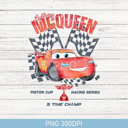 vintage lightning mcqueen png, retro disney cars, piston cup png, cars theme birthday png, mcqueen 95 png, cars land png