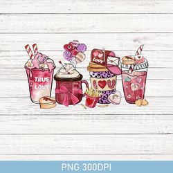 retro valentines latte png, valentines day png, valentine's day coffee png, valentine's day png, coffee valentines png