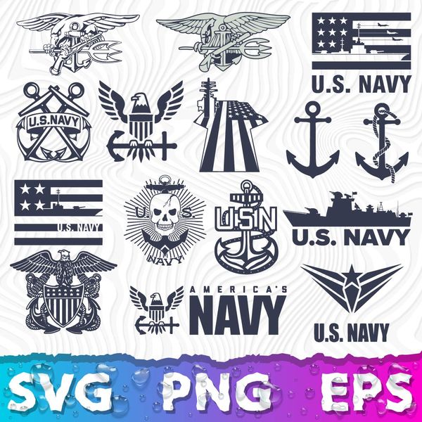United States Navy Logo SVG, Navy SVG, Navy Logo PNG, US Nav - Inspire ...
