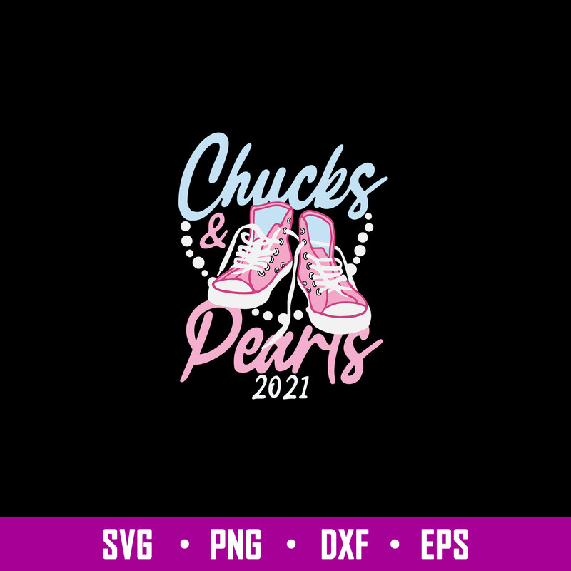 Chuck And Pearls 2021 Kamala Harris Pink Svg, Png Dxf Eps File.jpg