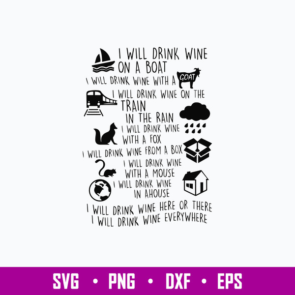 I WIll Drink Wine On a Boat Svg, Wine Svg, Png Dxf Eps File.jpg