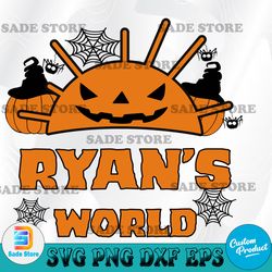 halloween ryan's world svg, halloween svg, spider svg, cricut, svg files, file for cricut, for silhouette, cut file, dxf