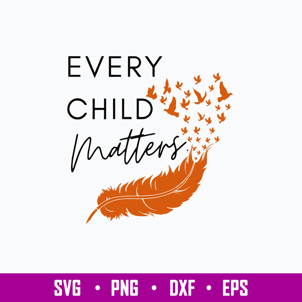Indigenous Canada Every Child Matters Svg, Png Dxf Eps File.jpg