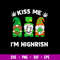 Kiss Me I’m Highrish Svg, Gnome Svg, St Patricks Day Svg, Png Dxf Eps File.jpg