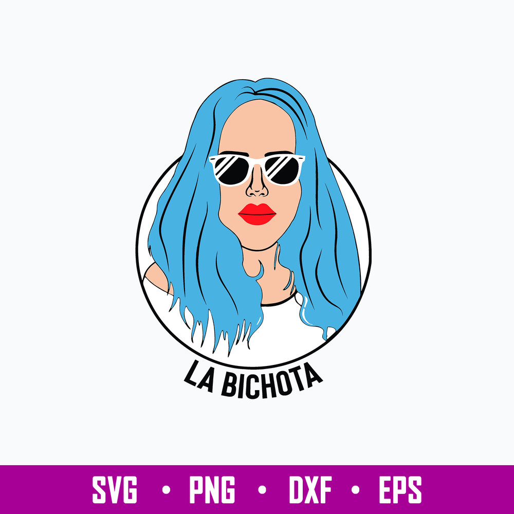 La Bichota Svg, Karol G Svg, Musician Svg, Png Dxf Eps File.jpg