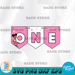 gracie's corner high chair banner, first birthday, one banner, gracie's corner party, printable banner, svg, png, dxf