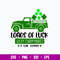Loads of luck Lucky Charm Market Svg, St Patrick_s Truck Svg, Png Dxf Eps File.jpg